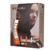 KAY PRO NO ORANGE GIGS rinkinys skirtas dažytiems tamsiems plaukams, neutralizuoja nepageidaujamą oranžinį/raudoną atspalvį (350 ml+350ml+200ml)